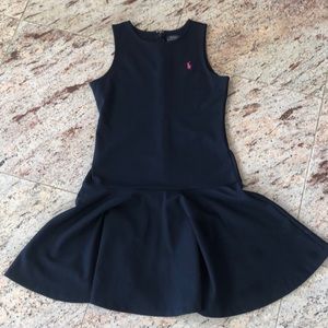 Navy blue Ralph Lauren girls dress